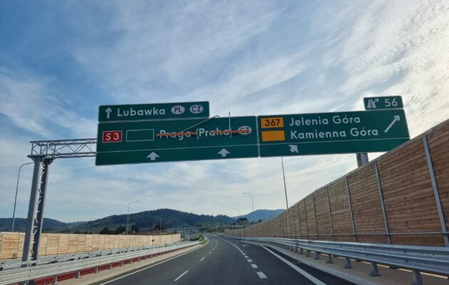 Otevření dálnice S3 Kamienna Góra - Lubawka