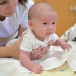 Instruktorka plavání kojenců a batolat Nicole Lisá