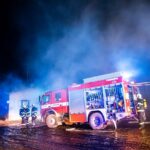 Požár ve Zlaté Olešnici, uhořelo 150 krav