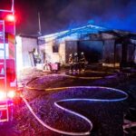 Požár ve Zlaté Olešnici, uhořelo 150 krav