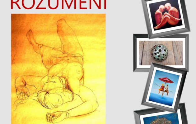 Ve Staré radnici vystaví svá díla otrokovický výtvarný spolek Rozumění