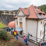 Den otevřených dveří na přehradě a elektrárně Les Království