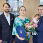První letošní občánek Trutnova na návštěvě u starosty