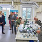Předání daru firmy Siemens průmyslové škole