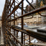 Stavba retenční nádrže pro zasněžování v Janských Lázních