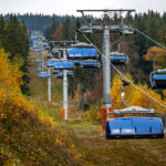 Stavba retenční nádrže pro zasněžování v Janských Lázních