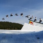 Snowboardista Jakub Hroneš a jeho Switch boardslide switch triple underflip 1170