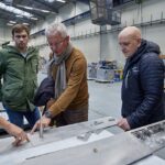 Výroba sochy Karla IV. ve firmě Kasper Kovo