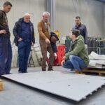 Výroba sochy Karla IV. ve firmě Kasper Kovo