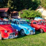 Sraz citroënů v kempu Svatá Kateřina