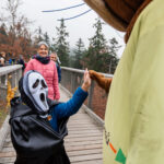 FOTO: Strašidelný víkend na Stezce korunami stromů