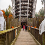 FOTO: Strašidelný víkend na Stezce korunami stromů