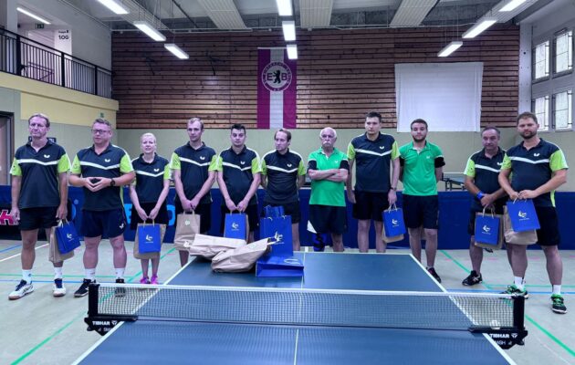 Stolní tenisté si dali tradičně netradiční „Freundschaftsspiel“
