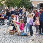 Sejmutí draka z věže Staré radnice