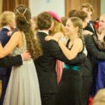 Taneční lekce středoškoláků v Národním domě