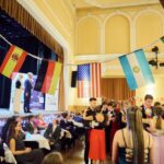 Taneční lekce středoškoláků v Národním domě