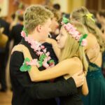 Taneční lekce středoškoláků v Národním domě