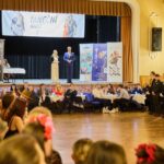 Taneční lekce středoškoláků v Národním domě