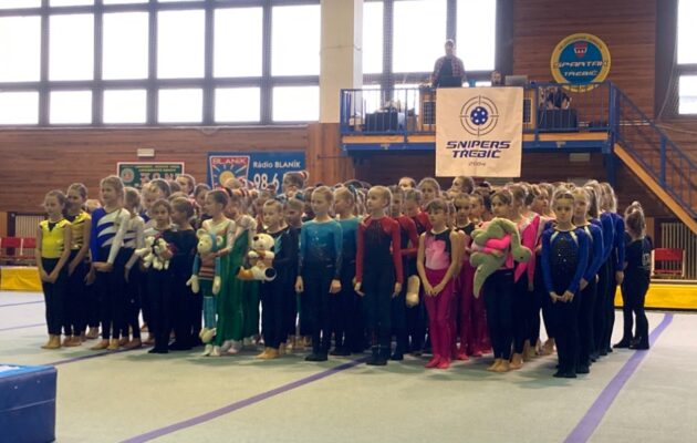 TeamGym závodnice Spartaku Trutnov