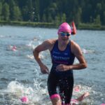 Triatletky Anna Fixová a Kristýna Křížová