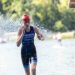 Triatletky Anna Fixová a Kristýna Křížová