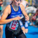 Triatletky Anna Fixová a Kristýna Křížová