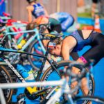 Triatletky Anna Fixová a Kristýna Křížová