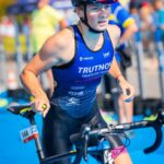 Triatletky Anna Fixová a Kristýna Křížová