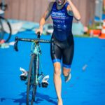 Triatletky Anna Fixová a Kristýna Křížová