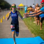 Triatletky Anna Fixová a Kristýna Křížová