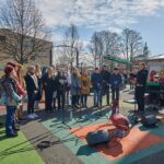 Sázení stromů v Trutnově na památku Olgy Havlové