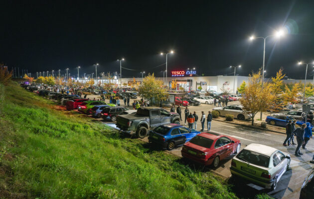 Tuningový sraz v Trutnově