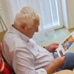 Václav Klaus u předsedy Klubu seniorů