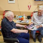 Václav Klaus u předsedy Klubu seniorů
