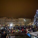 Rozsvícení vánočního stromu na Krakonošově náměstí