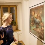 Vernisáž výstavy Potkat jelena v městské galerii