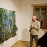 Vernisáž výstavy Potkat jelena v městské galerii
