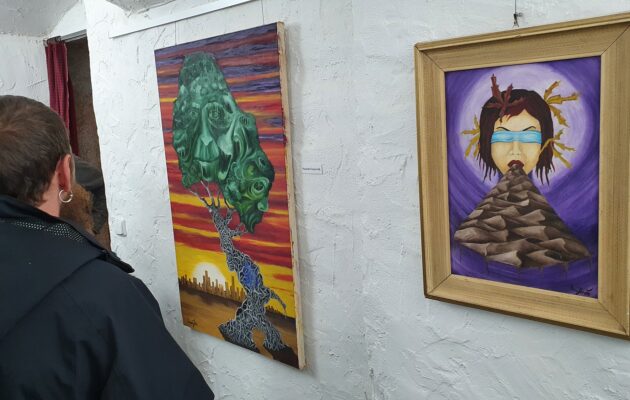 Miroslav Jíně, výstava v Galerii draka