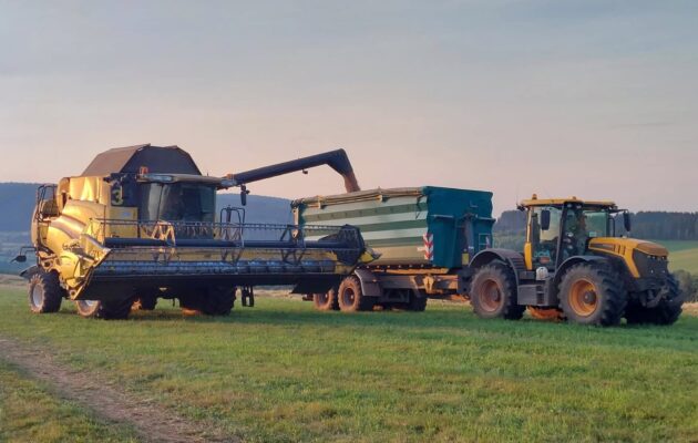 Hektarové výnosy ze žní v kraji jsou druhé nejvyšší v republice