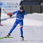 Alžběta Dvorská na mistrovství světa v zimním triatlonu
