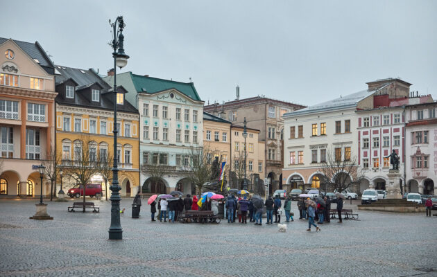 Pietní setkání k připomínce výročí Sametové revoluce