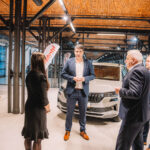 Slavnostní předání 550 000. vozu Škoda v Autostylu