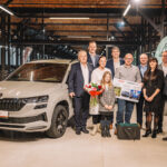 Slavnostní předání 550 000. vozu Škoda v Autostylu