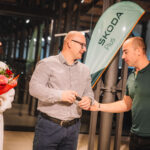 Slavnostní předání 550 000. vozu Škoda v Autostylu