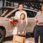 Slavnostní předání 550 000. vozu Škoda v Autostylu