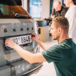 Slavnostní předání 550 000. vozu Škoda v Autostylu