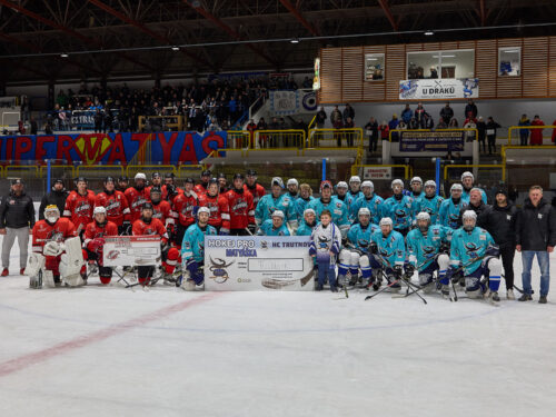 Charitativní derby: radost Draků v prodloužení a 70 tisíc pro Matyáška