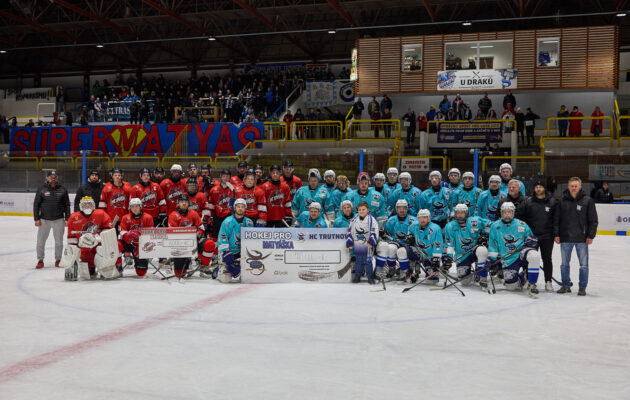 Charitativní derby: radost Draků v prodloužení a 70 tisíc pro Matyáška