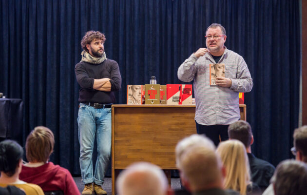 Listování v Trutnově s Jaroslavem Kmentou