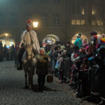 Příjezd Martina na bílém koni do Trutnova